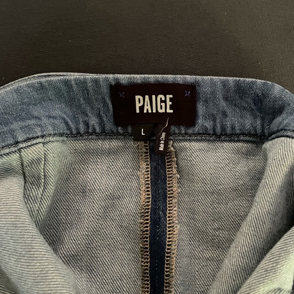 Paige Ruffle Wrap Mini Skirt Size 10 - Picture 3 of 3